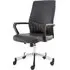 Brook Office Chair with Tilt Mechanism - Black, Faux Leather