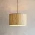 Brooks Drum Shade Ceiling Pendant Light - Natural, Seagrass