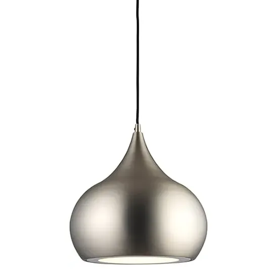Brosnan Pendant Light - Matt Nickel, White image