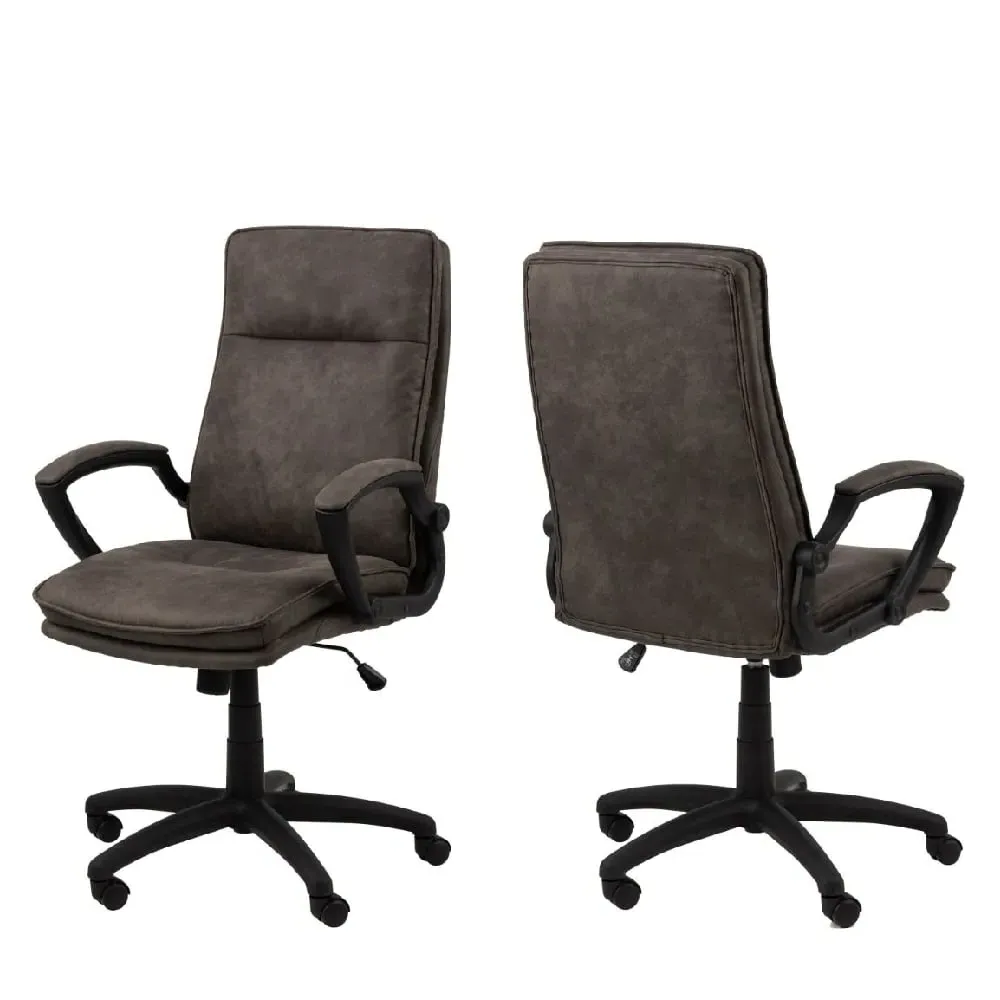 Bryce Fabric Home and Office Chair - Black image