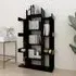 Bryson Bookcase with 13 Compartments - Black, Wood