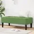 Bunnell Hallway Seating Bench - Green, Velvet