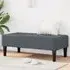 Bunnell Hallway Seating Bench - Grey, Velvet