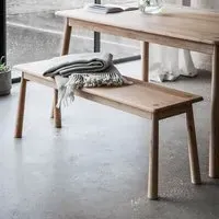 Burbank Dining Bench - Oak