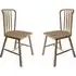 Burbank Dining Chairs Pair - Oak