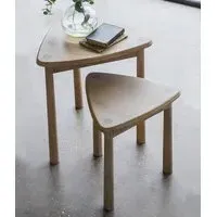 Burbank Nest of 2 Tables - Oak