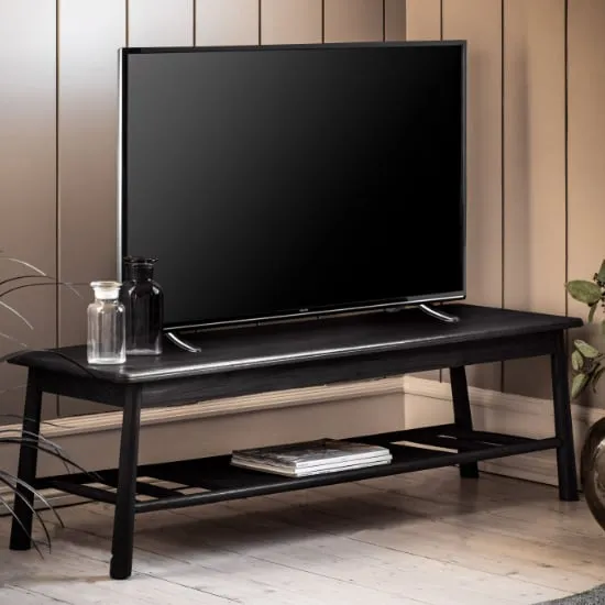 Burbank Rectangular TV Stand - Black