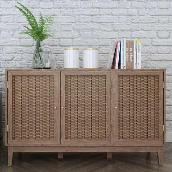 Burdon 3-Door Sideboard - Oak