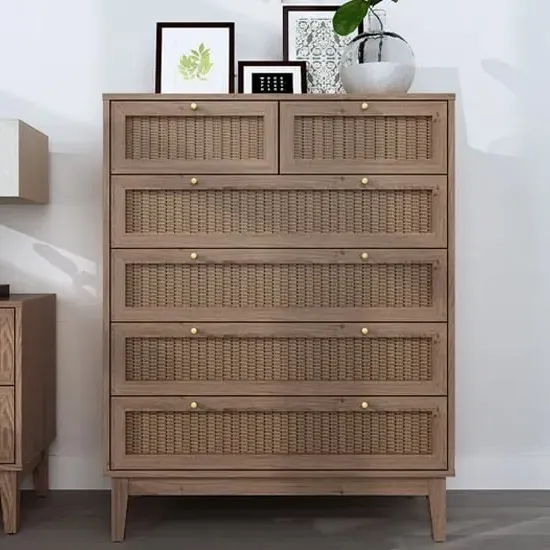 Burdon Chest of 6 Drawers - Oak