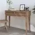 Burdon Console Table with 2 Drawers - Oak