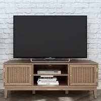 Burdon TV Stand with 2 Doors - Oak