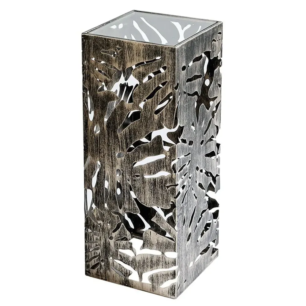 Burleson Small Decorative Pillar - Bronze, Glass Metal image