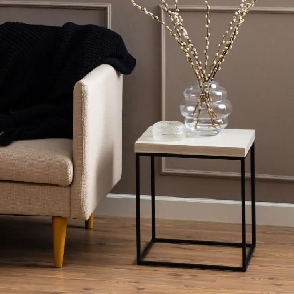 Burnaby Square Coffee Table - Light Oak, Wood