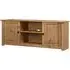 Bury TV Stand with 2 Doors - Brown, Pinewood