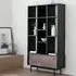 Busby Display Cabinet - Black, Walnut
