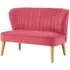 Cabane Kids 2-Seater Sofa - Pink, Velvet