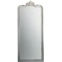 Cabot Leaner Floor Mirror - White, Wood