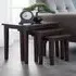 Cadee Square Nest of 3 Tables - Mahogany, Wood