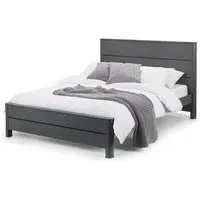 Cadhla Double Bed - Storm Grey, MDF