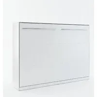 Cadott Double Wall Bed with LED - Matt White