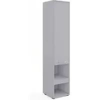 Cadott Tall Storage Cabinet with 1 Door - Grey