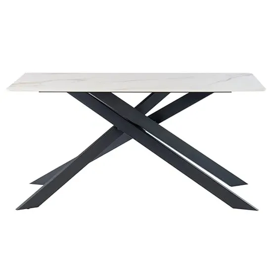 Caelan 160cm Dining Table - Kass Gold, Sintered Stone