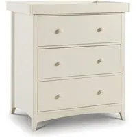 Caelia Changing Station with Storage - White, Solid Pine alternate view