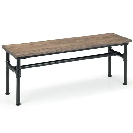 Caelum Dining Bench - Mocha Elm, Beech Wood image