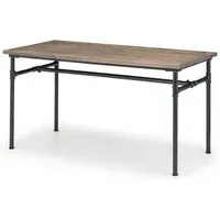 Caelum Rectangular Dining Table - Mocha Elm, Beech Wood