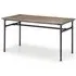 Caelum Rectangular Dining Table - Mocha Elm, Beech Wood