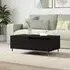Caen Coffee Table with Drawer - Black, Engineered Wood