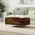 Caen Coffee Table with Drawer - Smoked Oak, Engineered Wood
