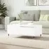 Caen Coffee Table with Drawer - White, Engineered Wood