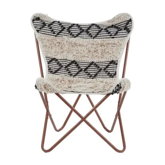 Cafenos Cotton Butterfly Bedroom Chair - Multicolor image