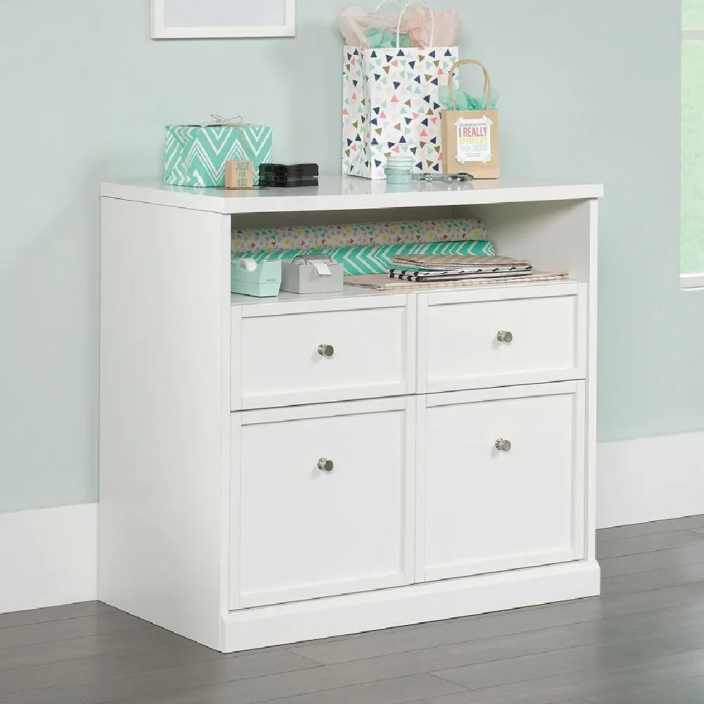 Caguas 4-Drawer Wooden Storage Cabinet - White product