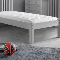 Cahya Tencel Fabric Roll-Up Single Mattress - White alternate view