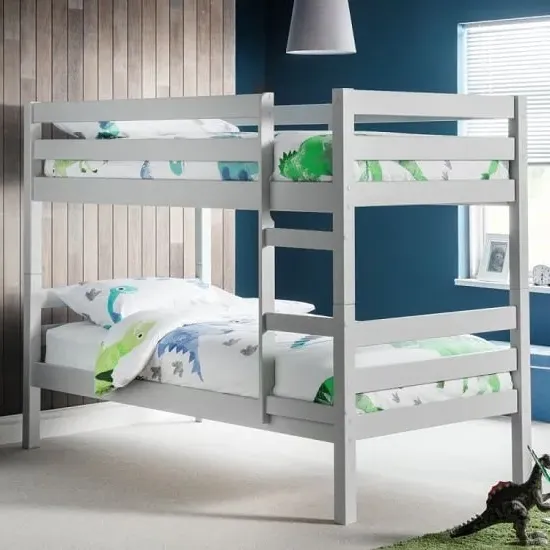 Cailean Bunk Bed - Dove Grey, Pine