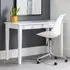 Cailyn Laptop Desk with 2 Drawers - White