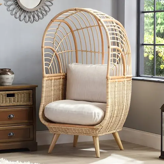 Cainta Rattan Armchair - Beige image