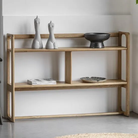 Cairo 3-Shelf Open Display Unit - Natural, Oak image
