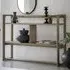 Cairo 3-Shelf Open Display Unit - Smoked Oak