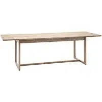 Cairo Extending Dining Table - Smoked Oak