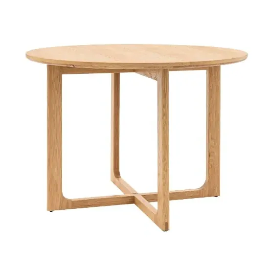 Cairo Round Dining Table - Natural