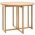 Cairo Round Folding Dining Table - Natural