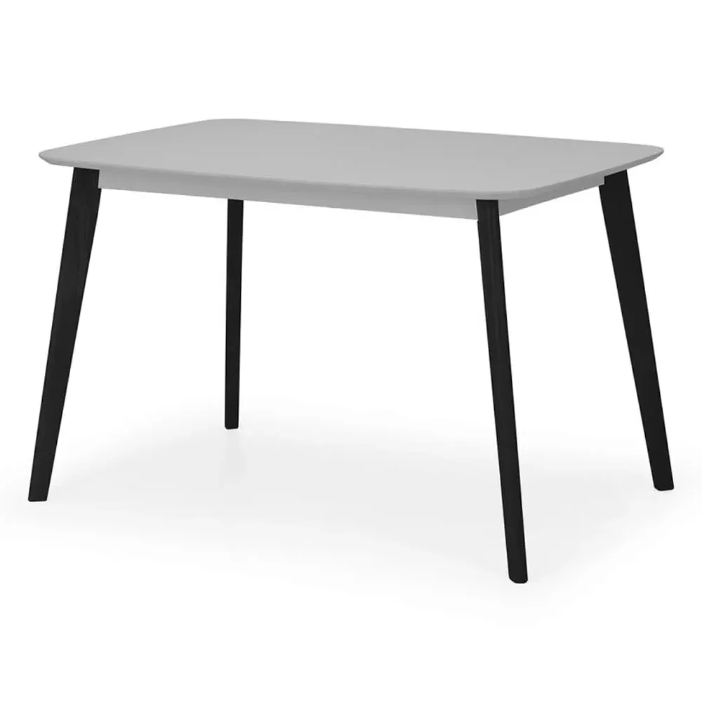 Calah Rectangular Dining Table - Grey, Hardwood image