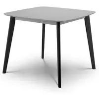 Calah Square Dining Table - Grey, Hardwood