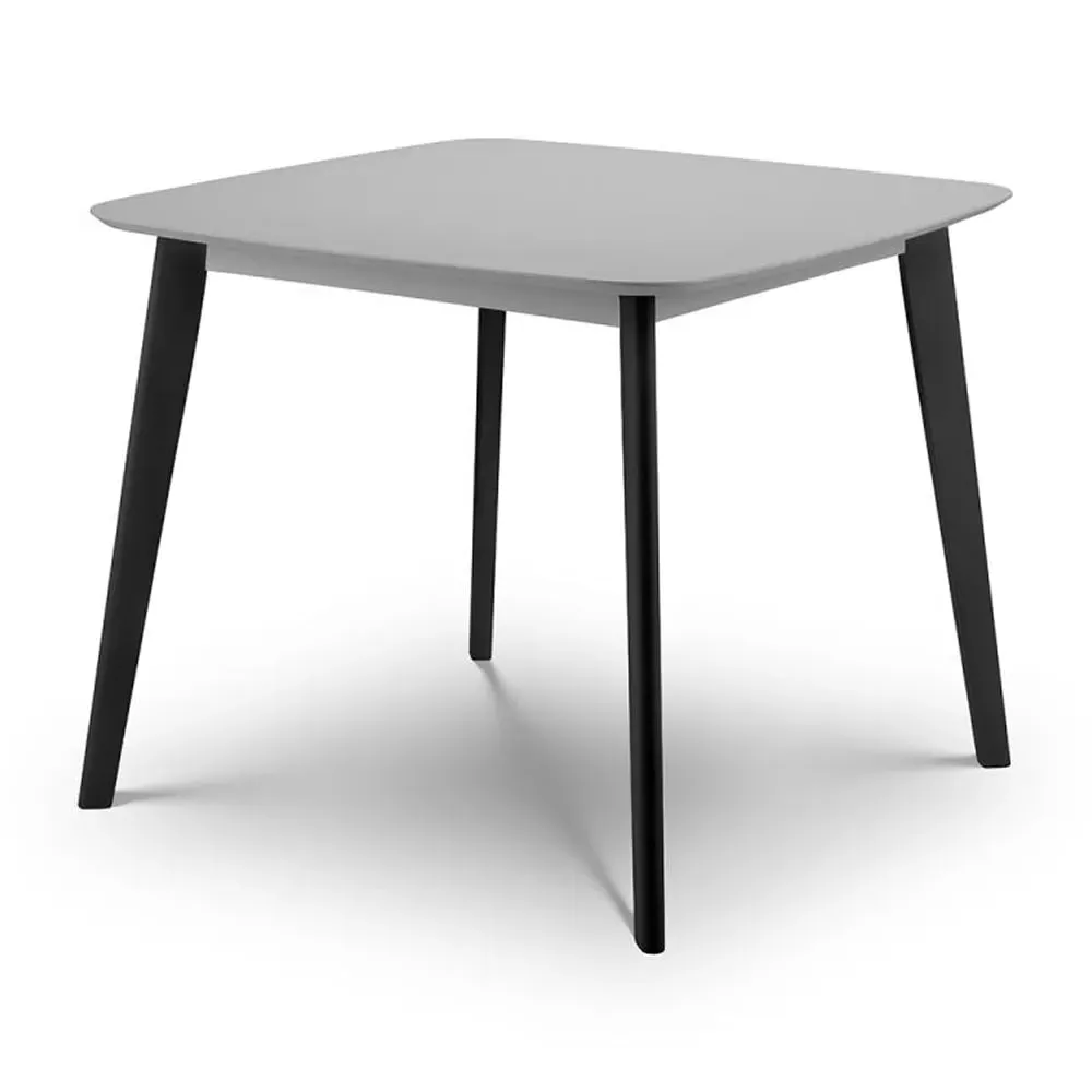Calah Square Dining Table - Grey, Hardwood