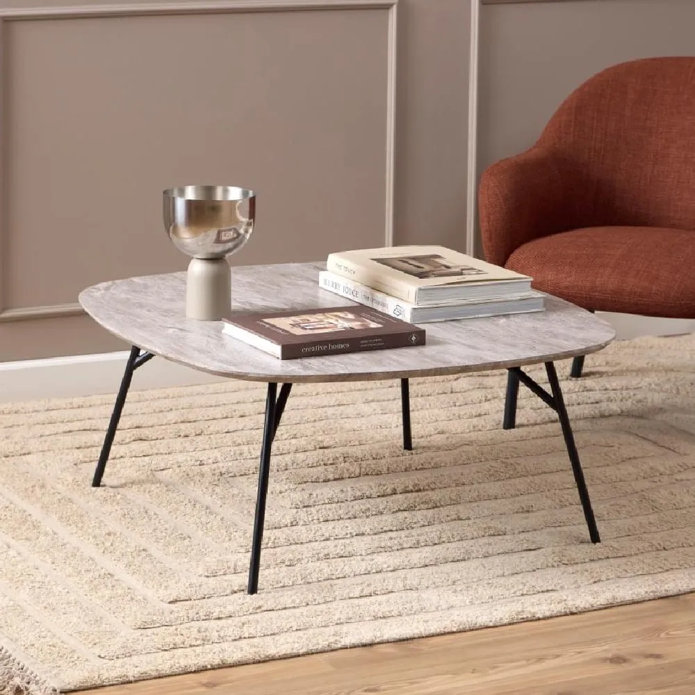 Caldwell Square Coffee Table - Grey, Wood image