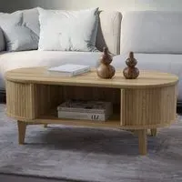 Calgary Rectangular Coffee Table - Natural