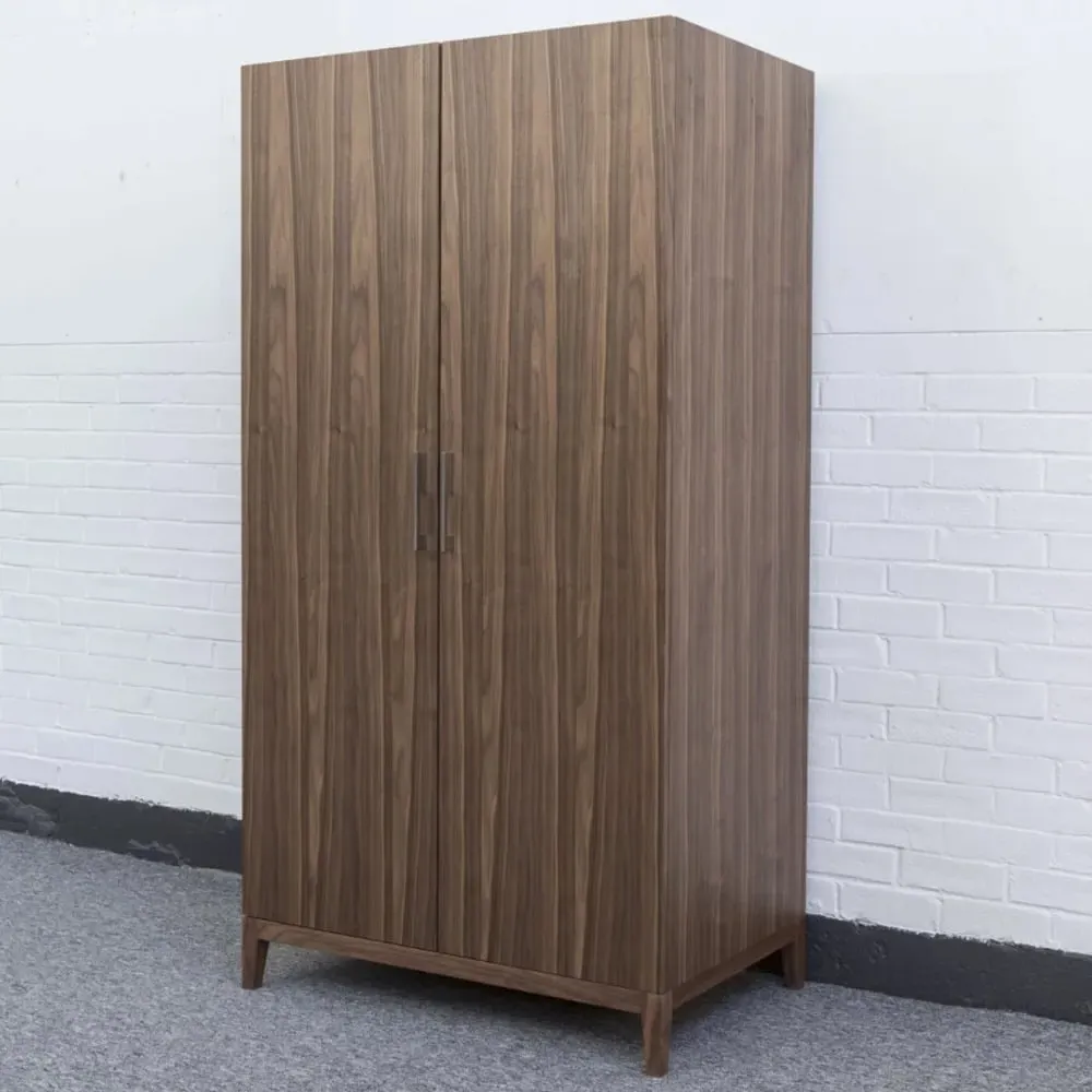 Calhoun 2-Door Wardrobe - Walnut